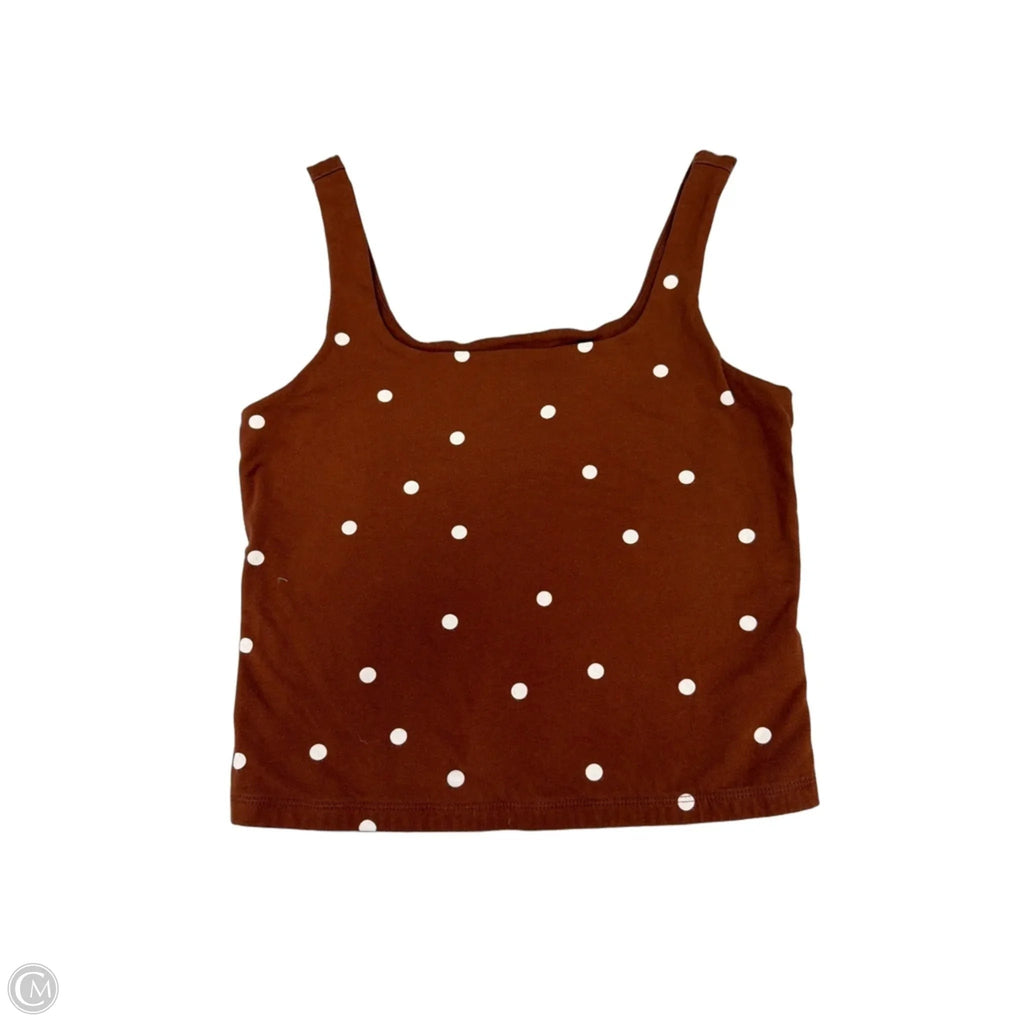 Tank Top By A New Day In Brown, Size: S