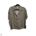 Top Short Sleeve By A New Day In Black & Tan, Size: L