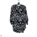 Top Long Sleeve By Cato In Black, Size: Xl