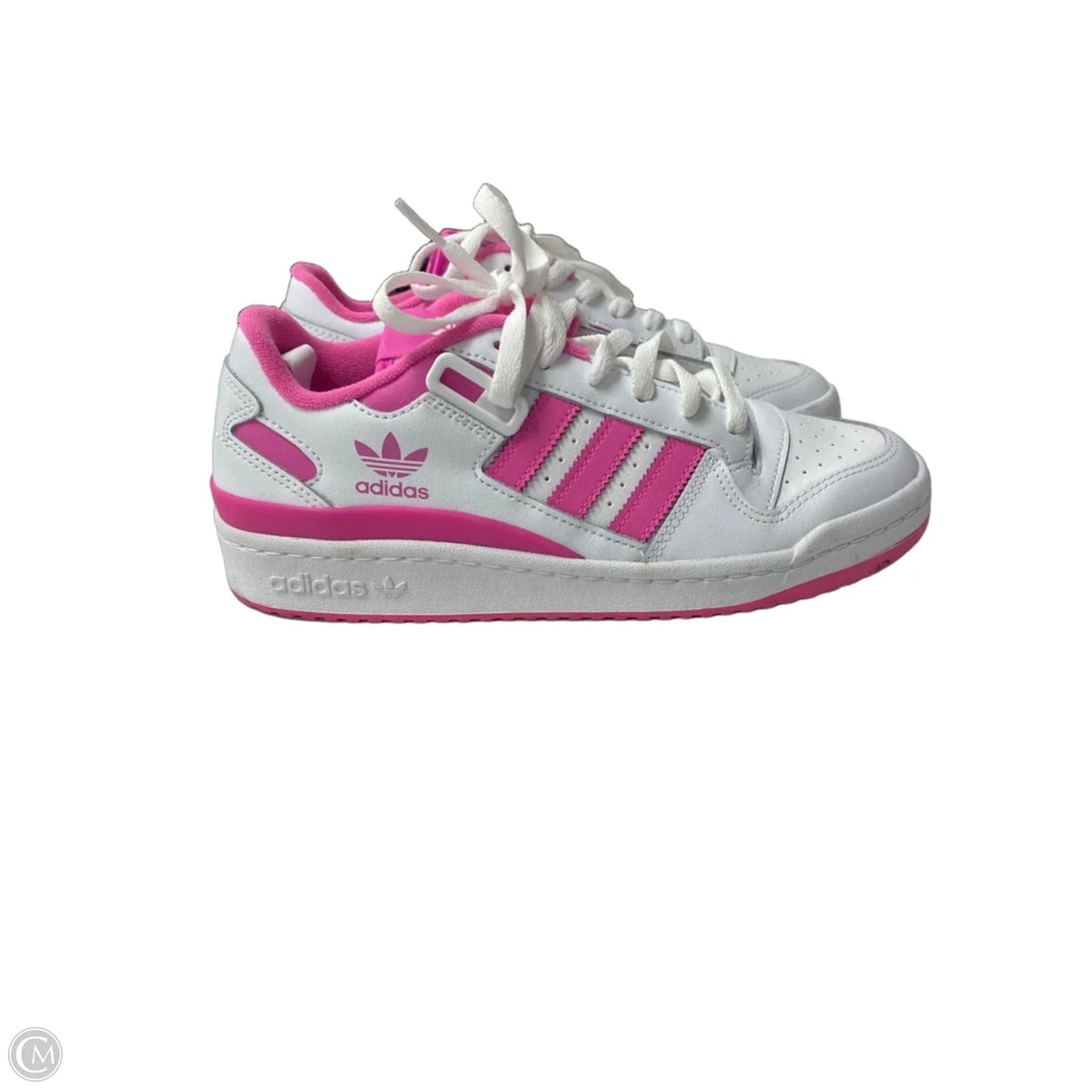 Shoes Sneakers By Adidas In Pink & White, Size: 7
