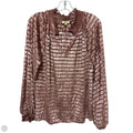 Top Long Sleeve By Kori America In Pink, Size: M