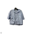 Top Short Sleeve By Marled In Blue, Size: Xl