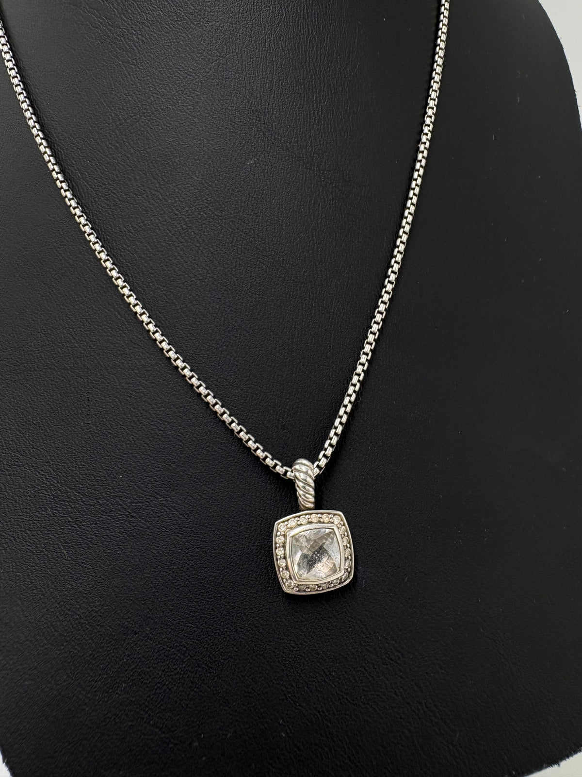 David Yurman Petite Albion Pendant Luxury Necklace