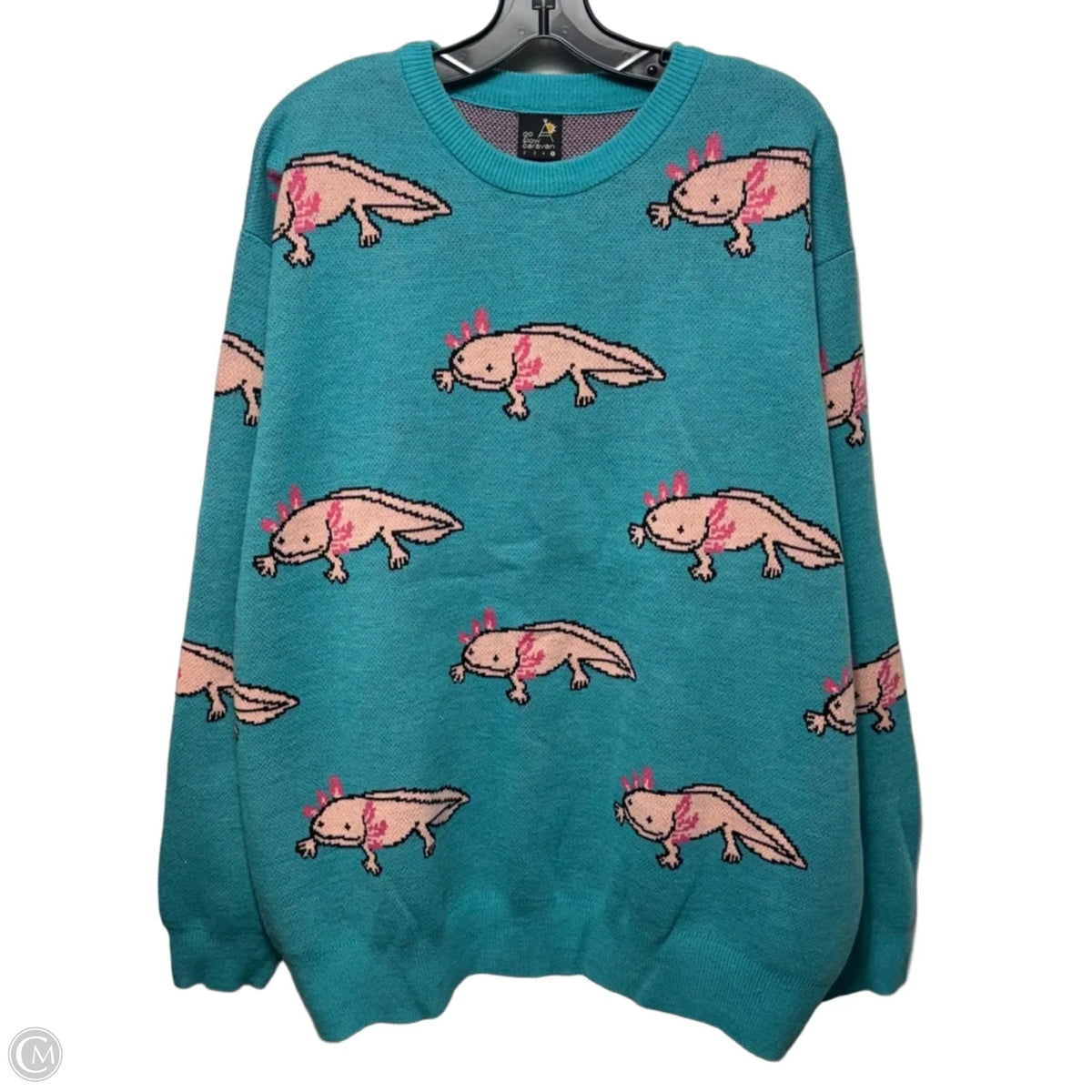 Axolotl Sweater By Go Slow Caravan In Animal Print, Size: Xl