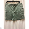 Shorts By Anne Klein In Green, Size: 16