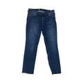 Jeans Straight By Kut In Blue Denim, Size:12