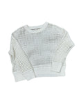 Sweater By A New Day In White, Size:1X