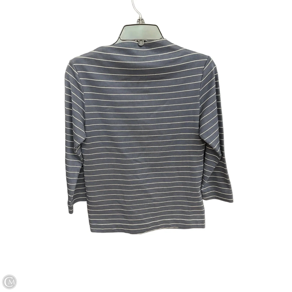 Top Long Sleeve Designer By Kate Spade In Navy, Size: S