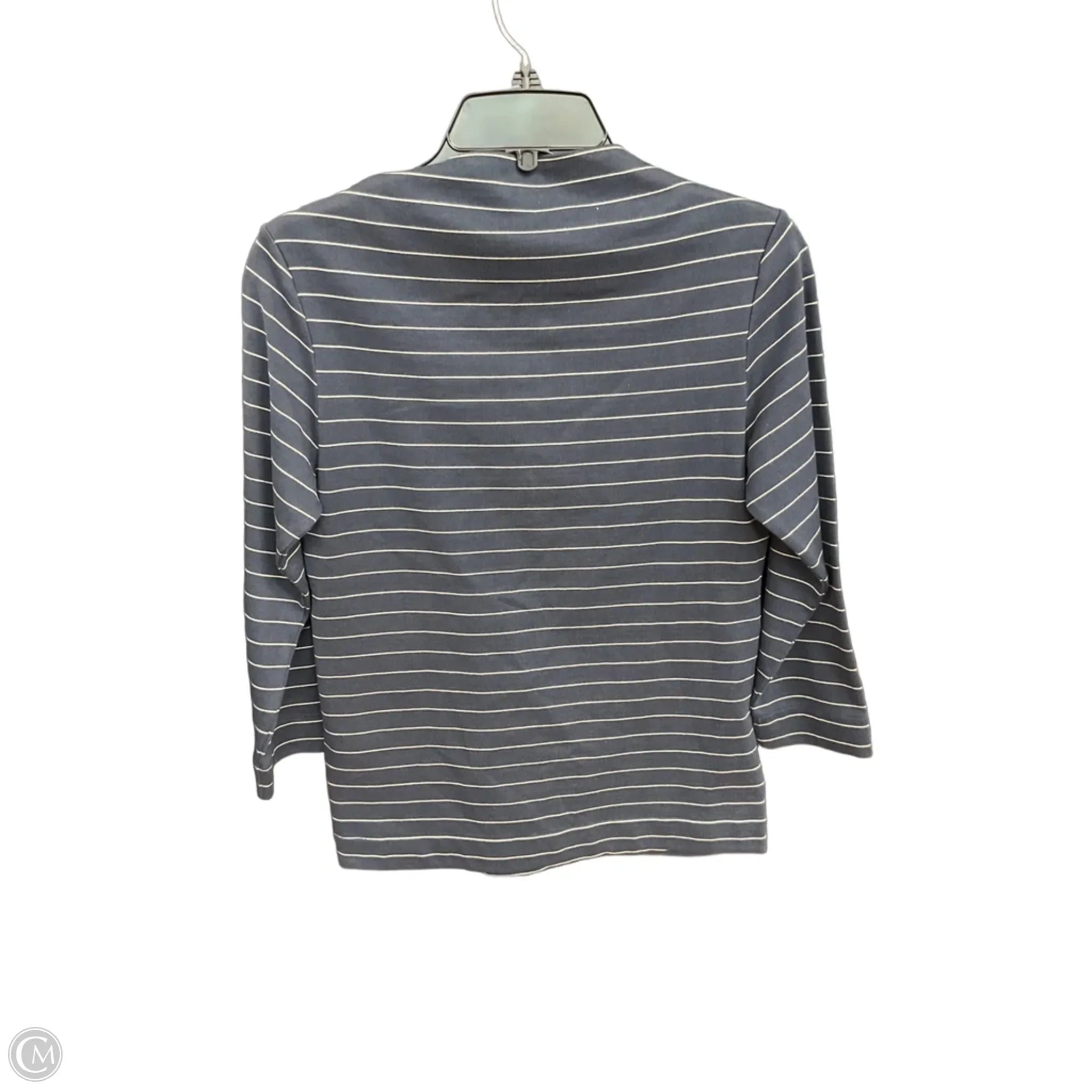 Top Long Sleeve Designer By Kate Spade In Navy, Size: S