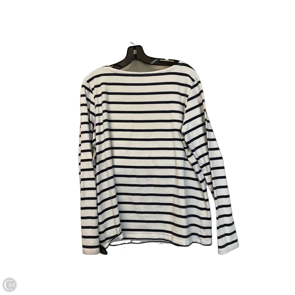 Top Long Sleeve By Clothes Mentor In White, Size: Xl