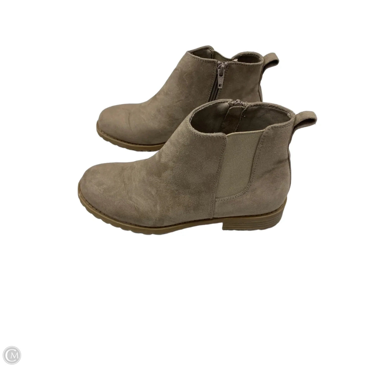 Boots Ankle Flats By Sonoma In Taupe, Size: 6.5