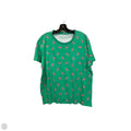 Top Short Sleeve Basic By Kim Rogers In Green, Size: Xl