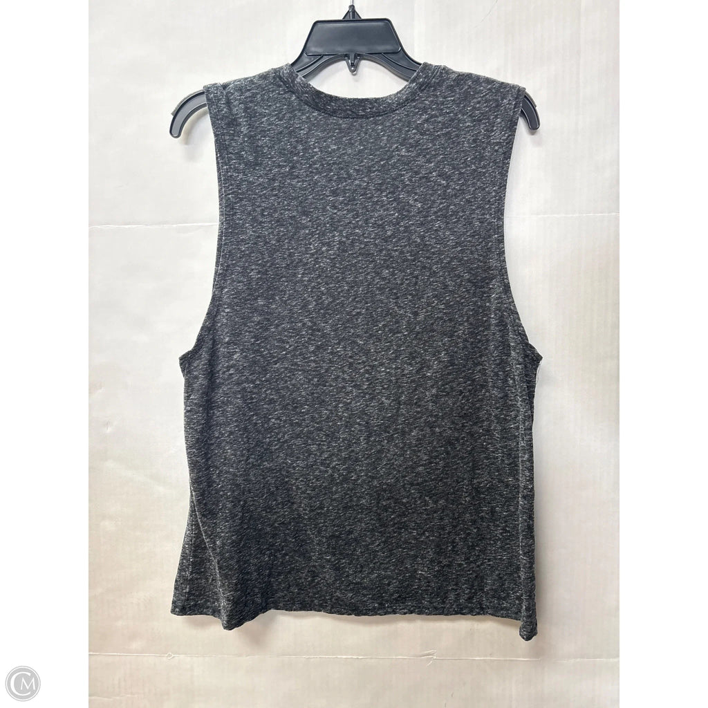 Top Sleeveless By Clothes Mentor In Grey, Size: Xxl