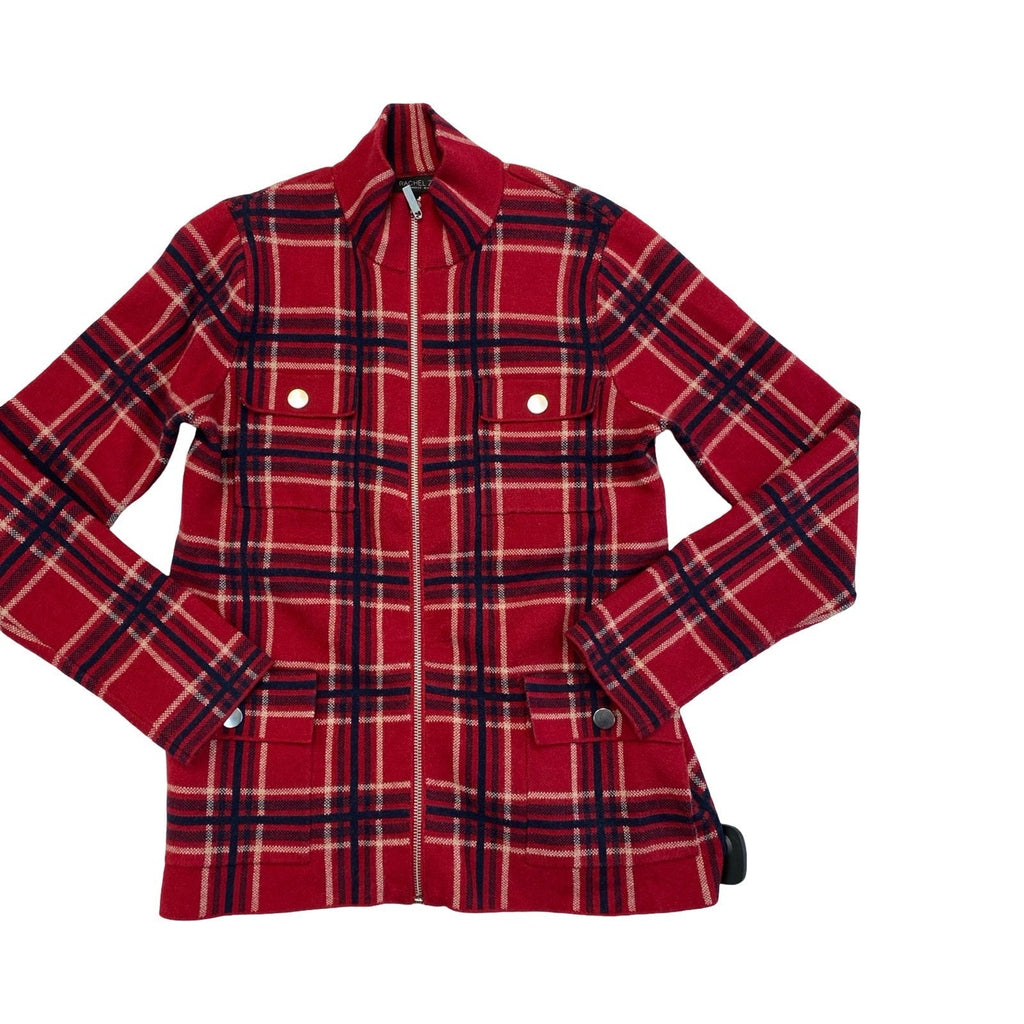 Sweater By Rachel Zoe In Blue & Red, Size:M