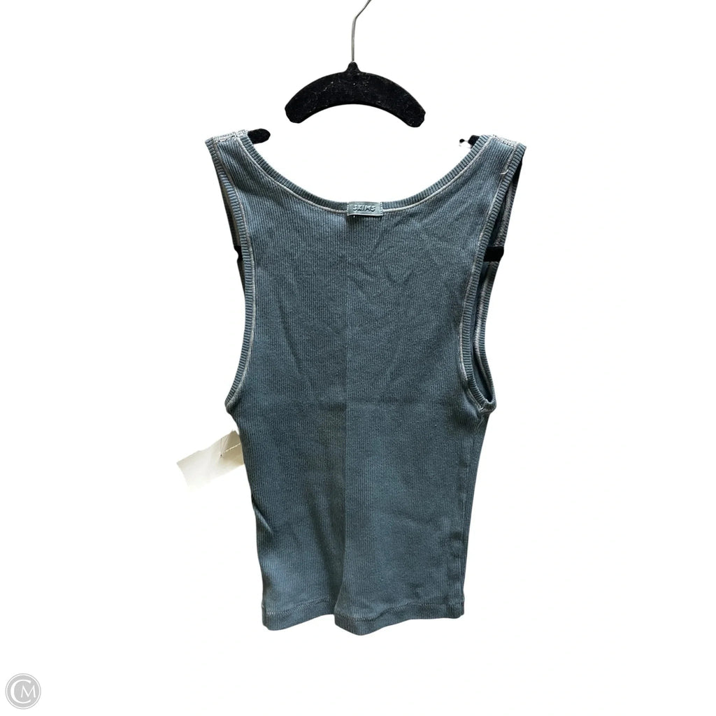 Top Sleeveless By Skims In Blue, Size: S