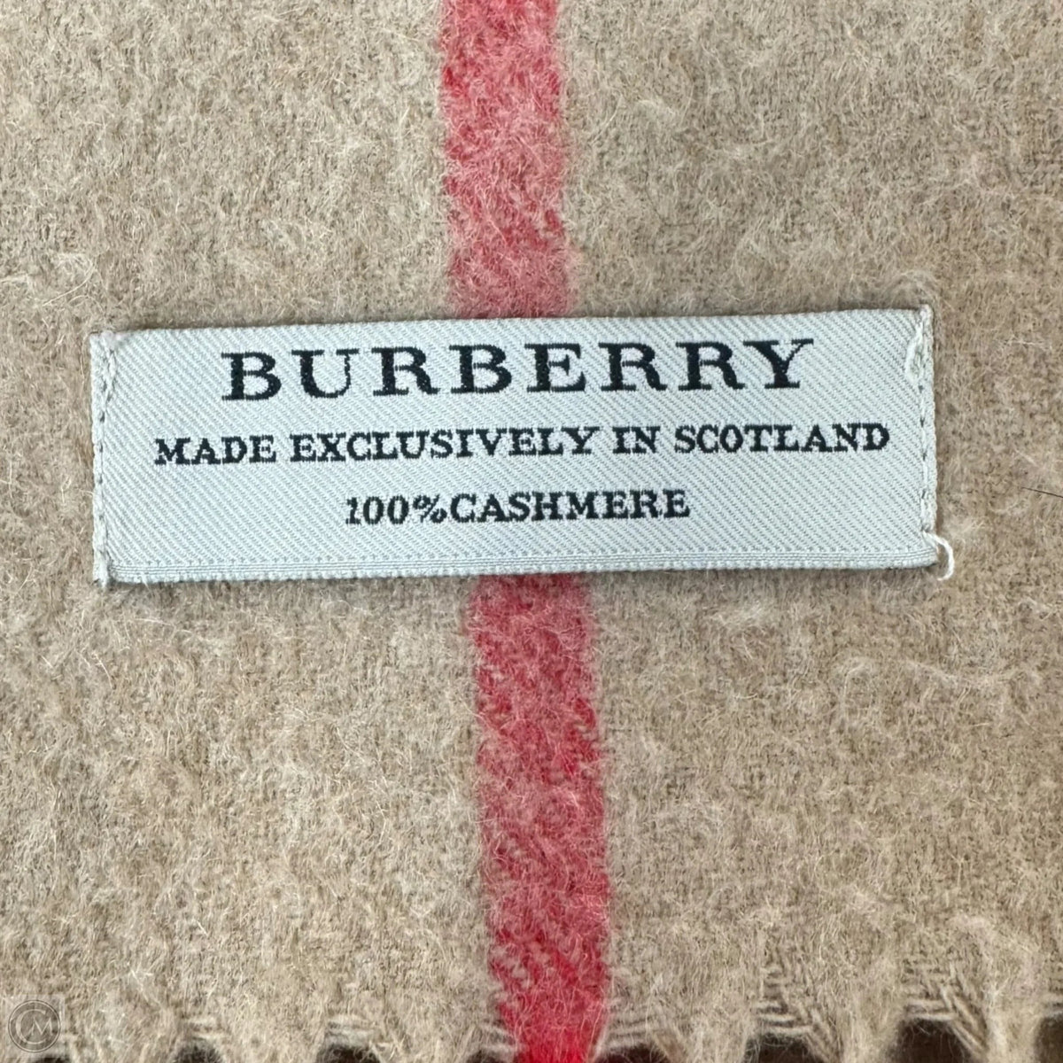 Nova Check Cashmere Scarf Luxury Designer By Burberry