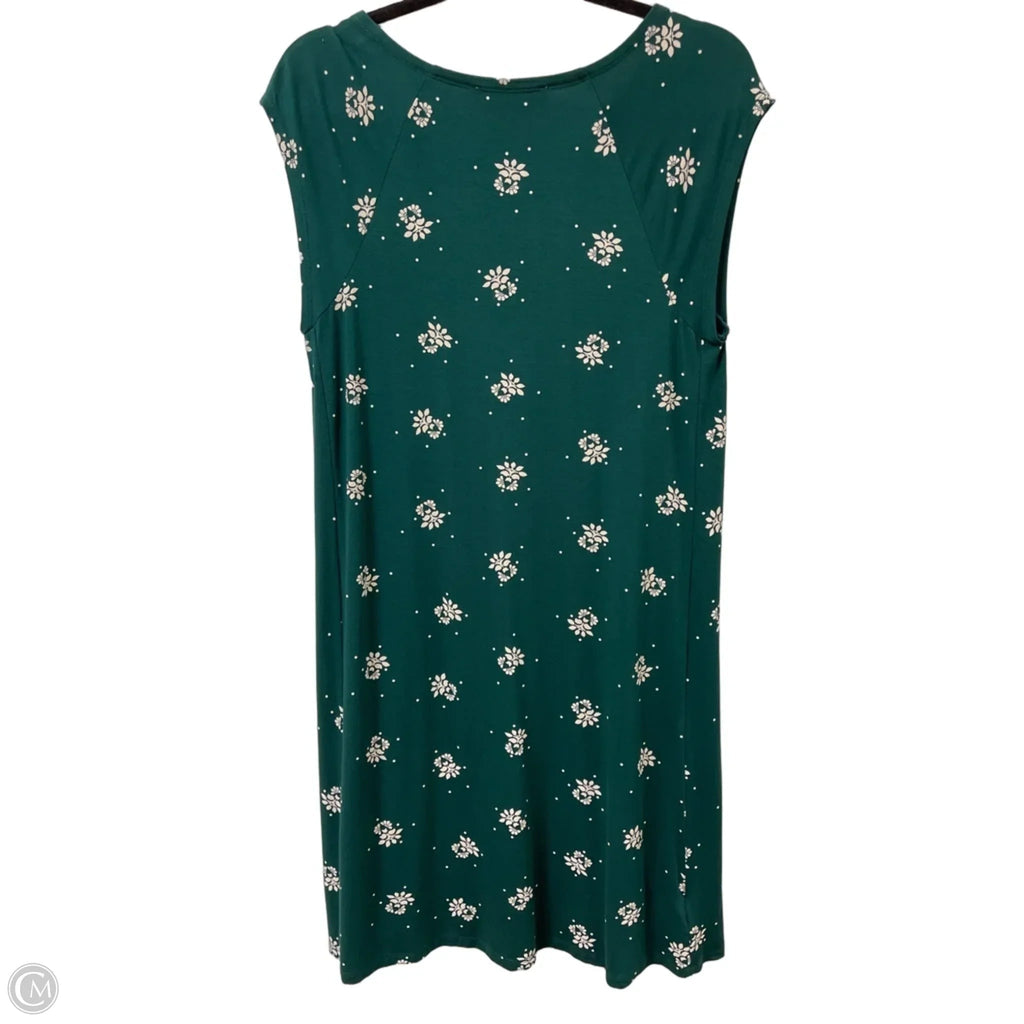 Dress Casual Short By Loft In Green, Size: M