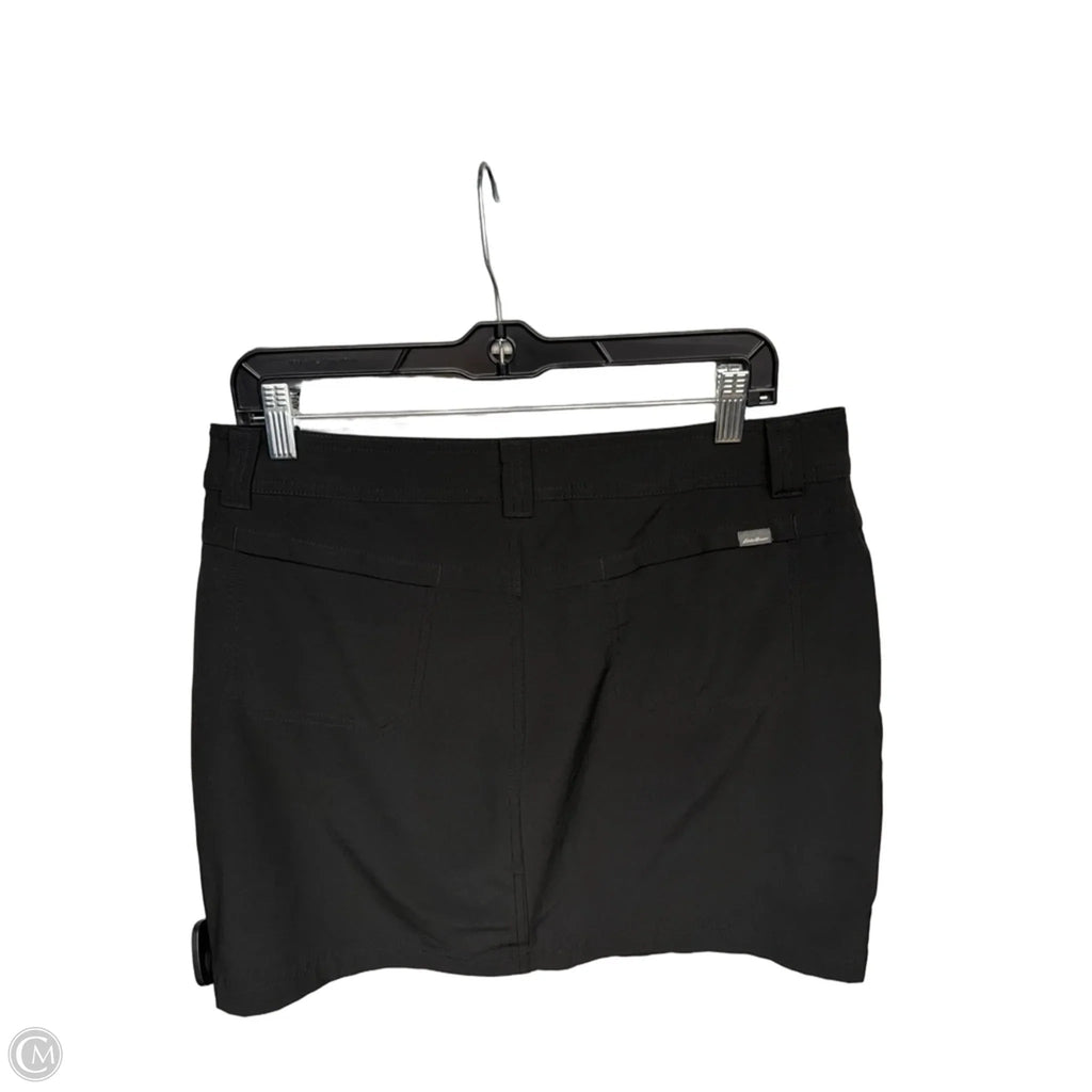 Athletic Skort By Eddie Bauer In Black, Size: 10