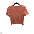 Top Short Sleeve Basic By A New Day In Brown, Size: M