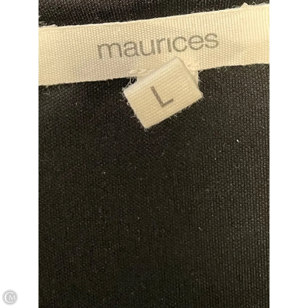 Top Long Sleeve By Maurices In Silver, Size: L
