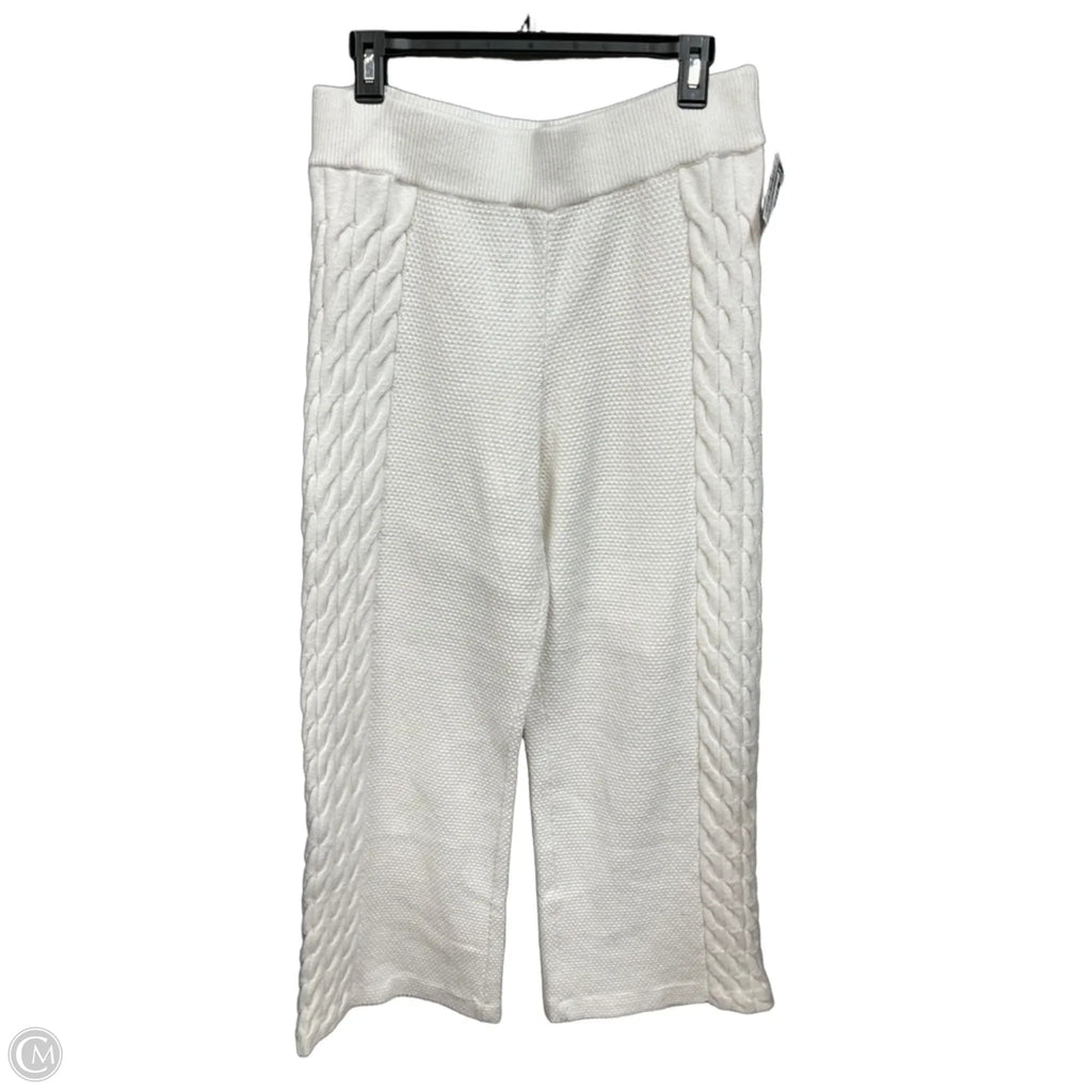 Pants Lounge By Ann Taylor In Ivory, Size: 12p