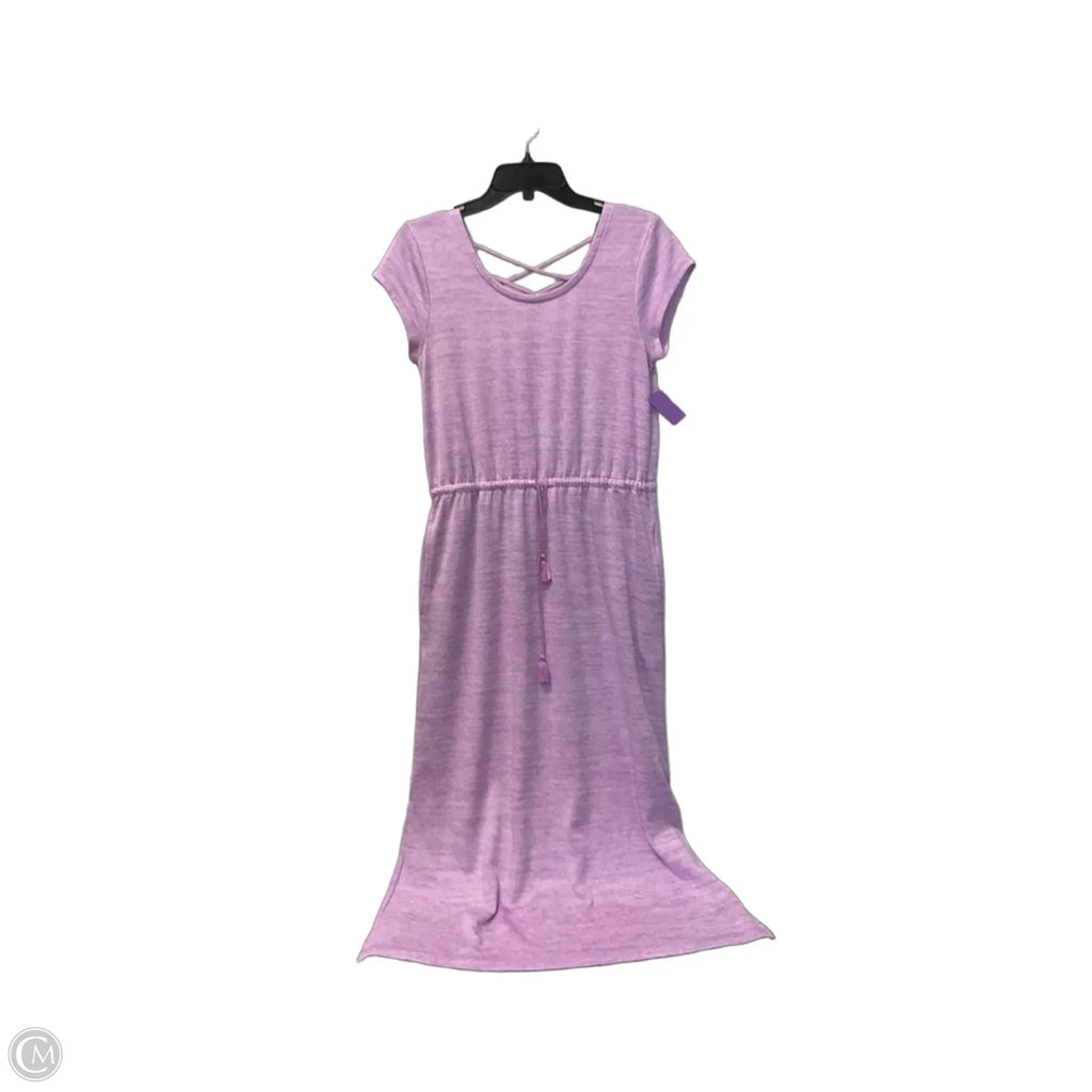 Dress Casual Maxi By Talbots In Purple, Size: Mp