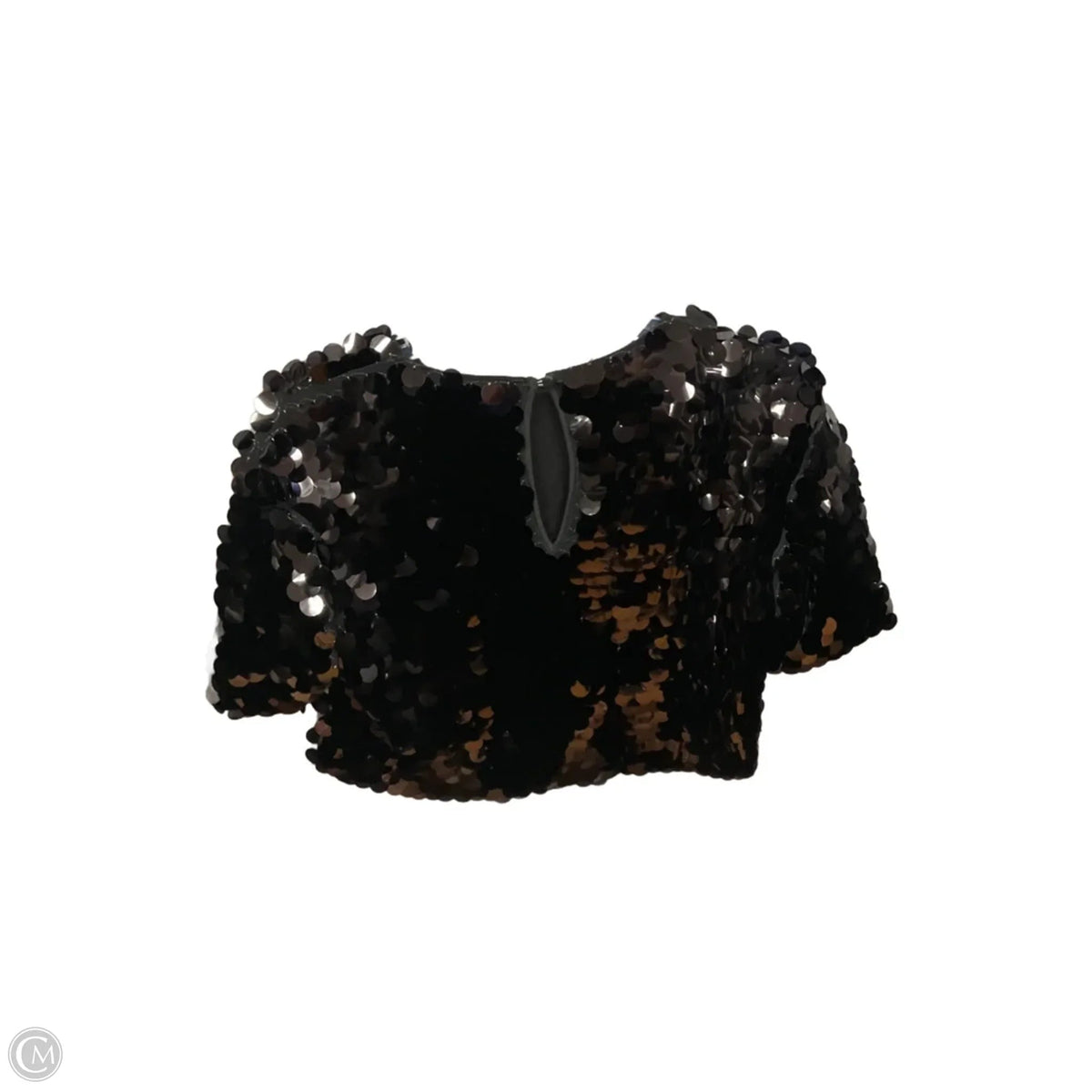 Top Short Sleeve Basic By A New Day In Black, Size: Xs