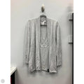 Cardigan By White House Black Market In Silver, Size: Xs
