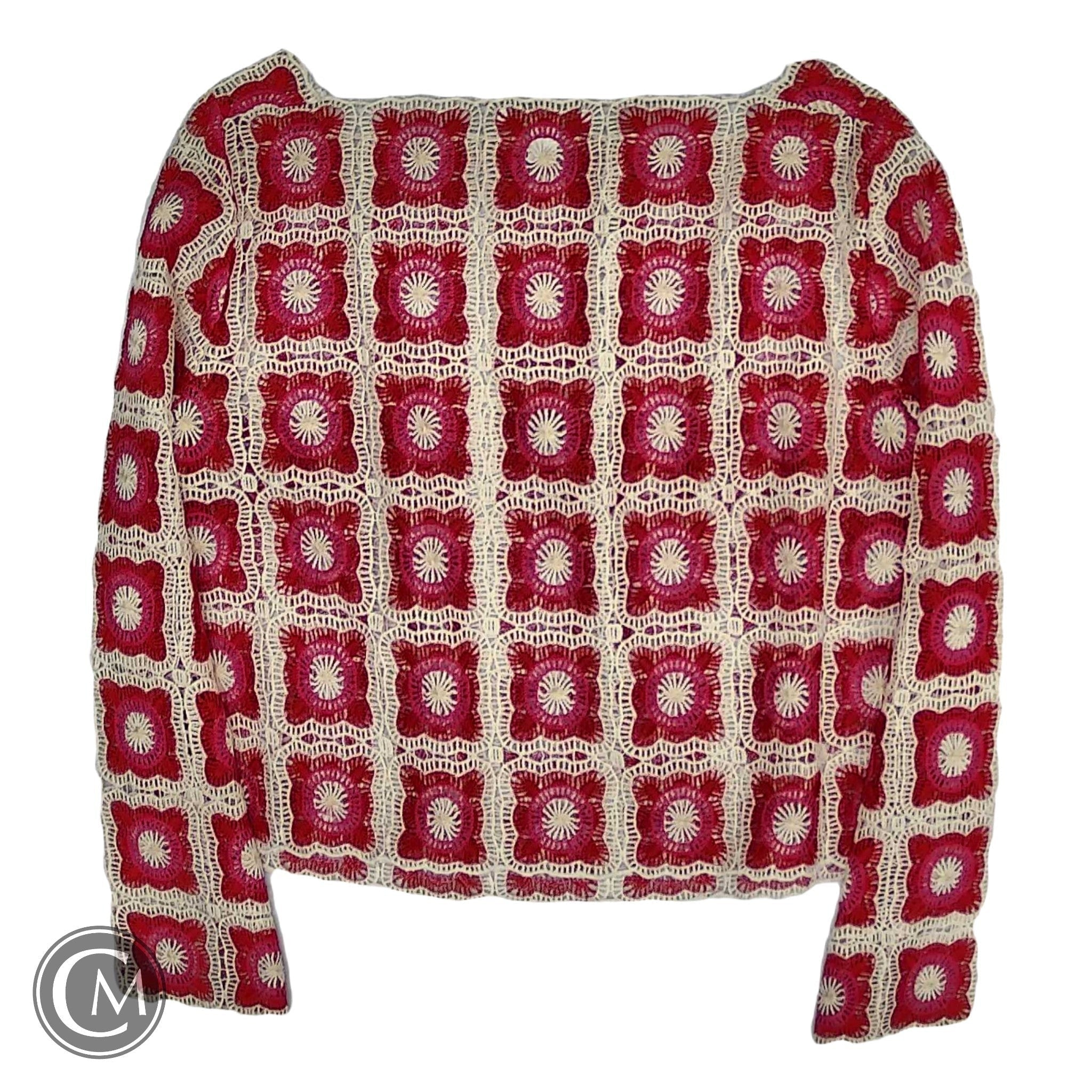 Top Ls By Chelsea And Violet In Pink & Red, Size: Xl
