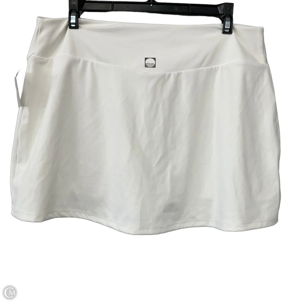 Athletic Skort By Daily Practice By Anthropologie In White, Size: L