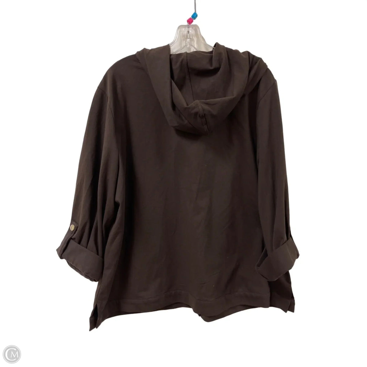 Jacket Other By Chicos In Brown, Size: 1x
