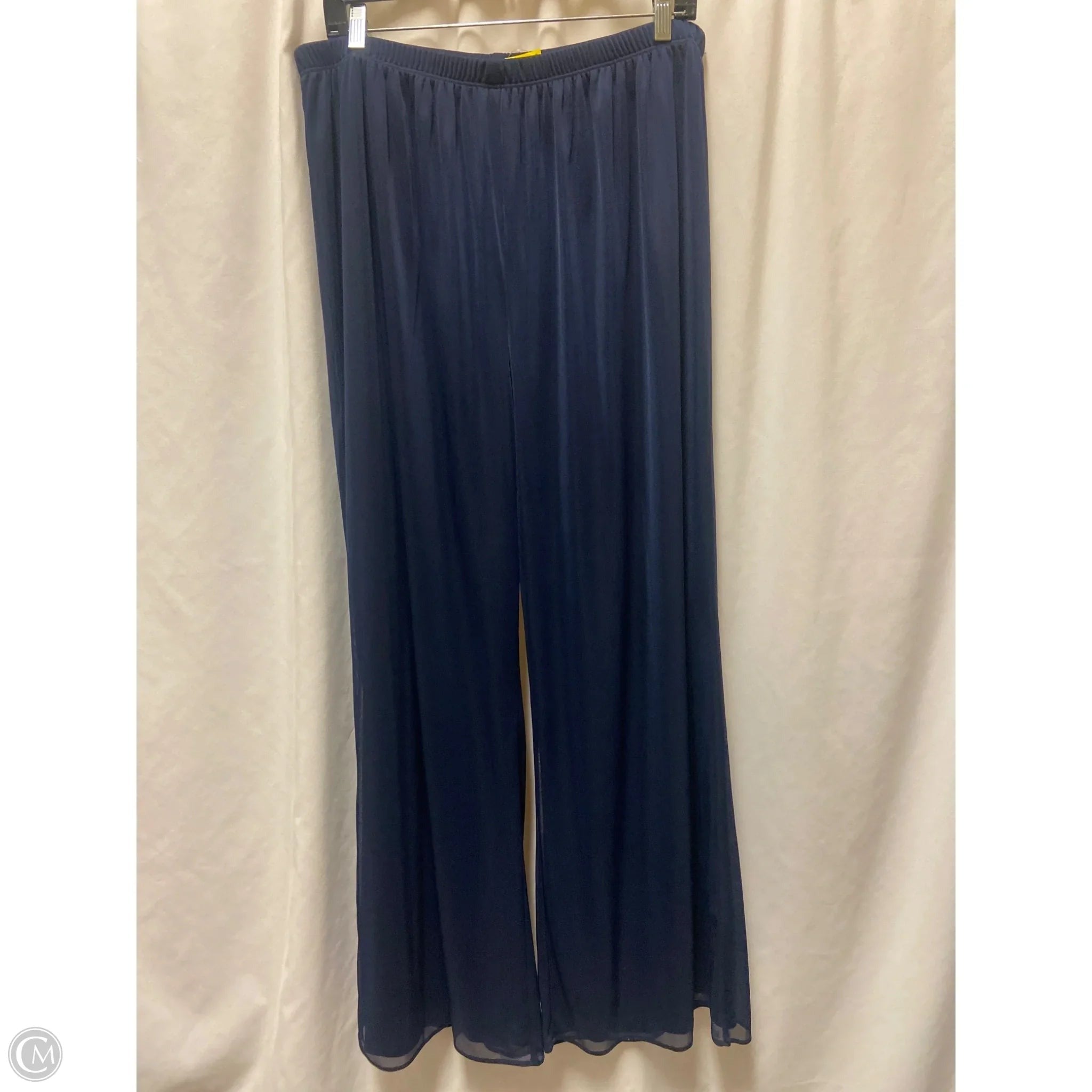 Pants Suit 2pc By Clothes Mentor In Navy, Size: L