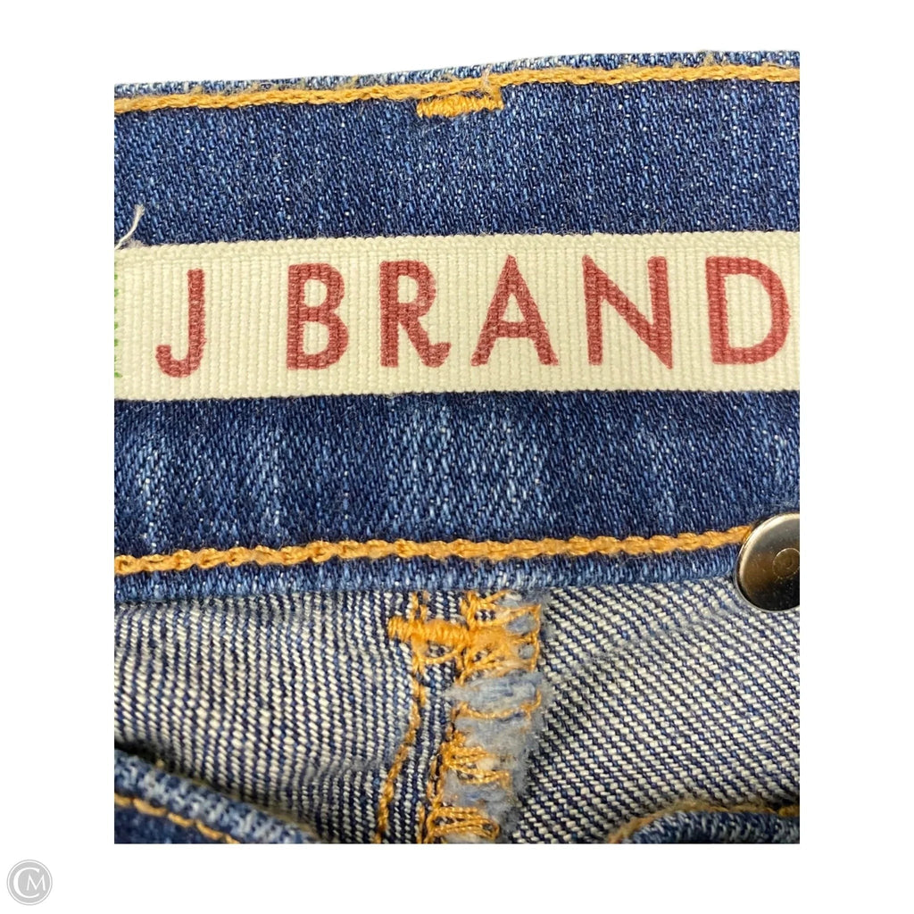 Jeans Boot Cut By J Brand In Blue Denim, Size: 0