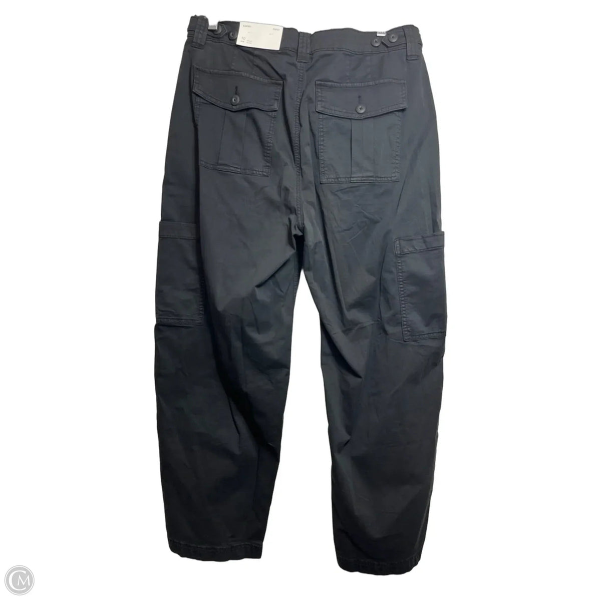 Barrel Pants Cargo & Utility By American Eagle In Black, Size: 10