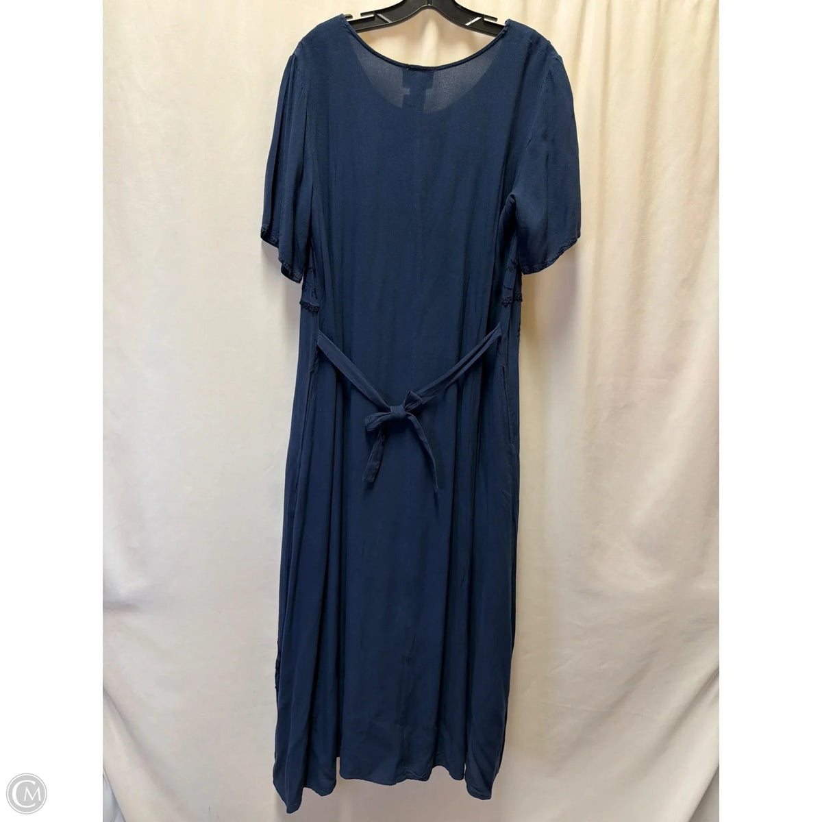 Dress Casual Maxi By Clothes Mentor In Navy, Size: L