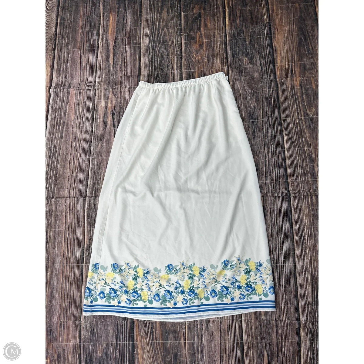 Skirt Maxi By Abercrombie And Fitch In White, Size: L