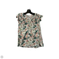 Top Sleeveless By Lucky Brand In Floral Print, Size: L