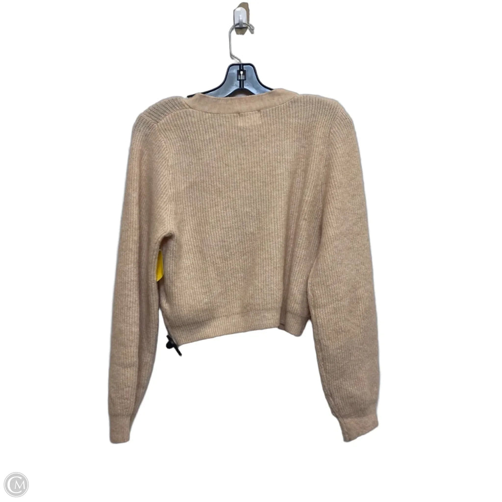 Cardigan By H&m In Pink, Size: Xs