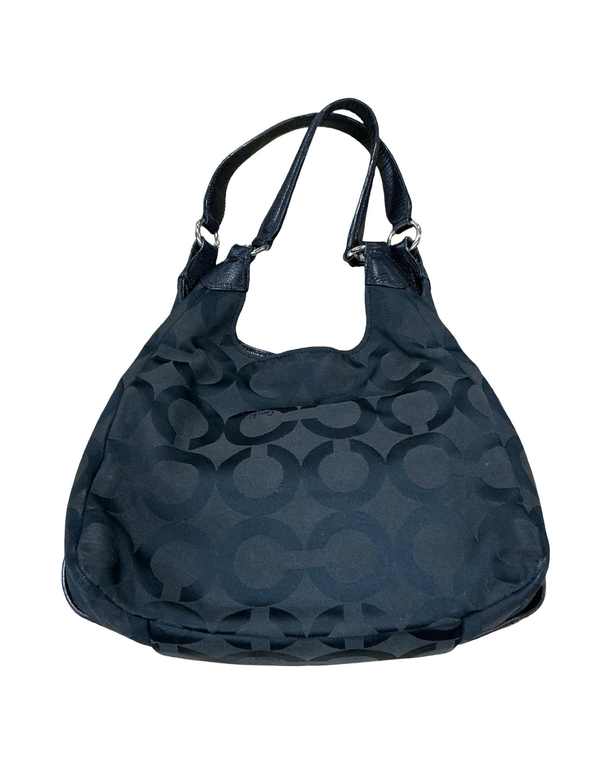 Handbag Designer By Coach In Black, Size:Medium