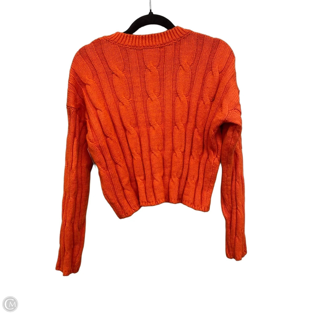 Sweater By Madewell In Orange, Size: S