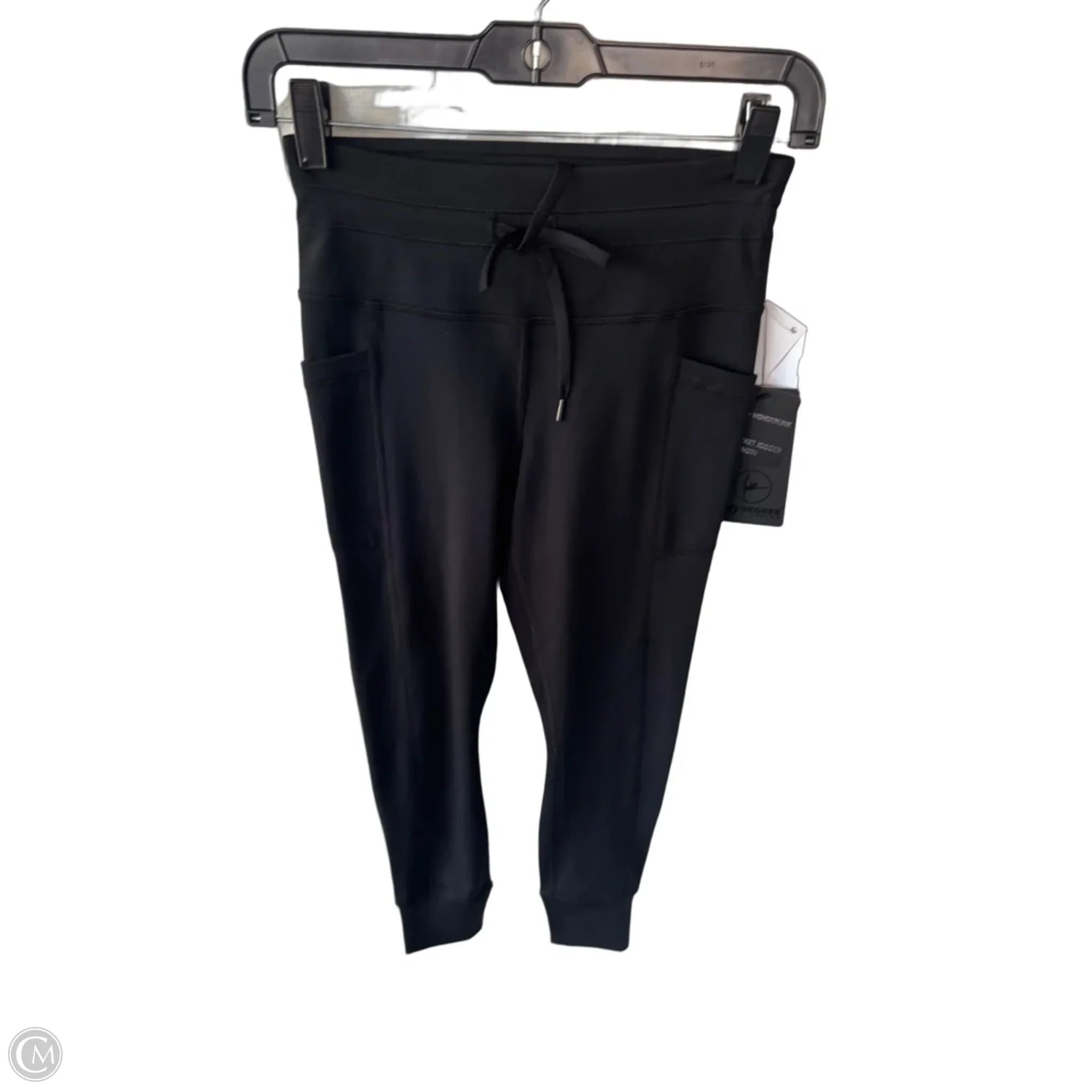 Athletic Pants By 90 Degrees By Reflex In Black, Size: 0