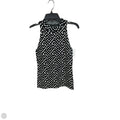Top Sleeveless By White House Black Market In Black & White, Size: Xs