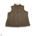 Vest Puffer & Quilted By Clothes Mentor In Brown, Size: L