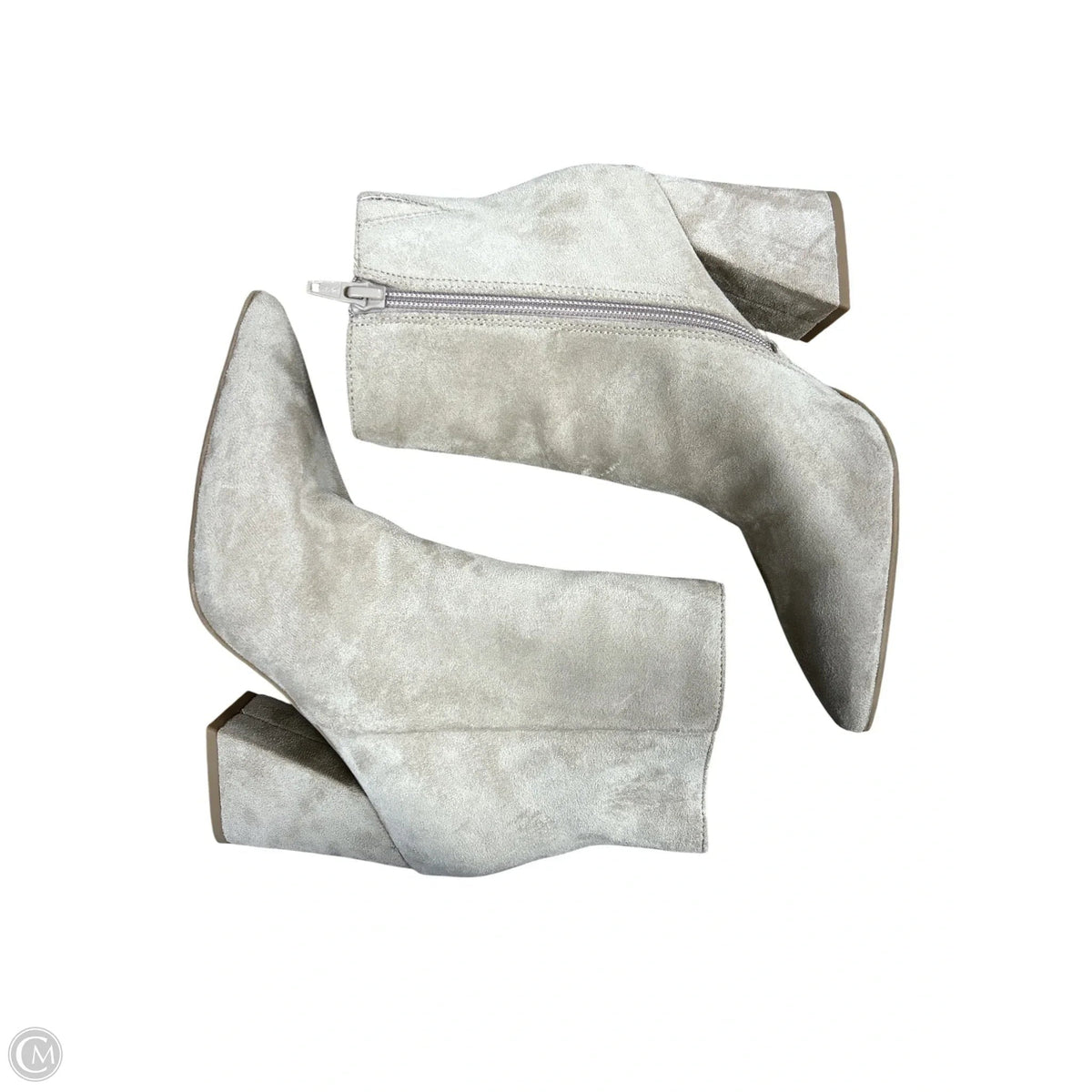 Boots Ankle Heels By A New Day In Tan, Size: 6