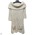 Off Shoulder Sweater Tunic By Sleeping On Snow In Cream, Size: Xs