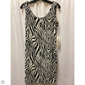 Dress Casual Midi By Clothes Mentor In Animal Print, Size: L