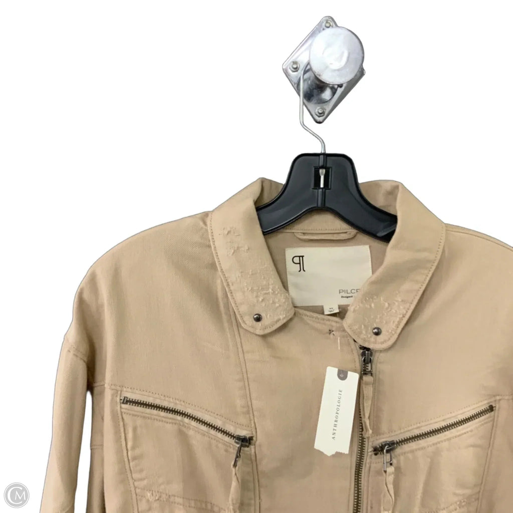Jacket Other By Pilcro In Brown, Size: Xs