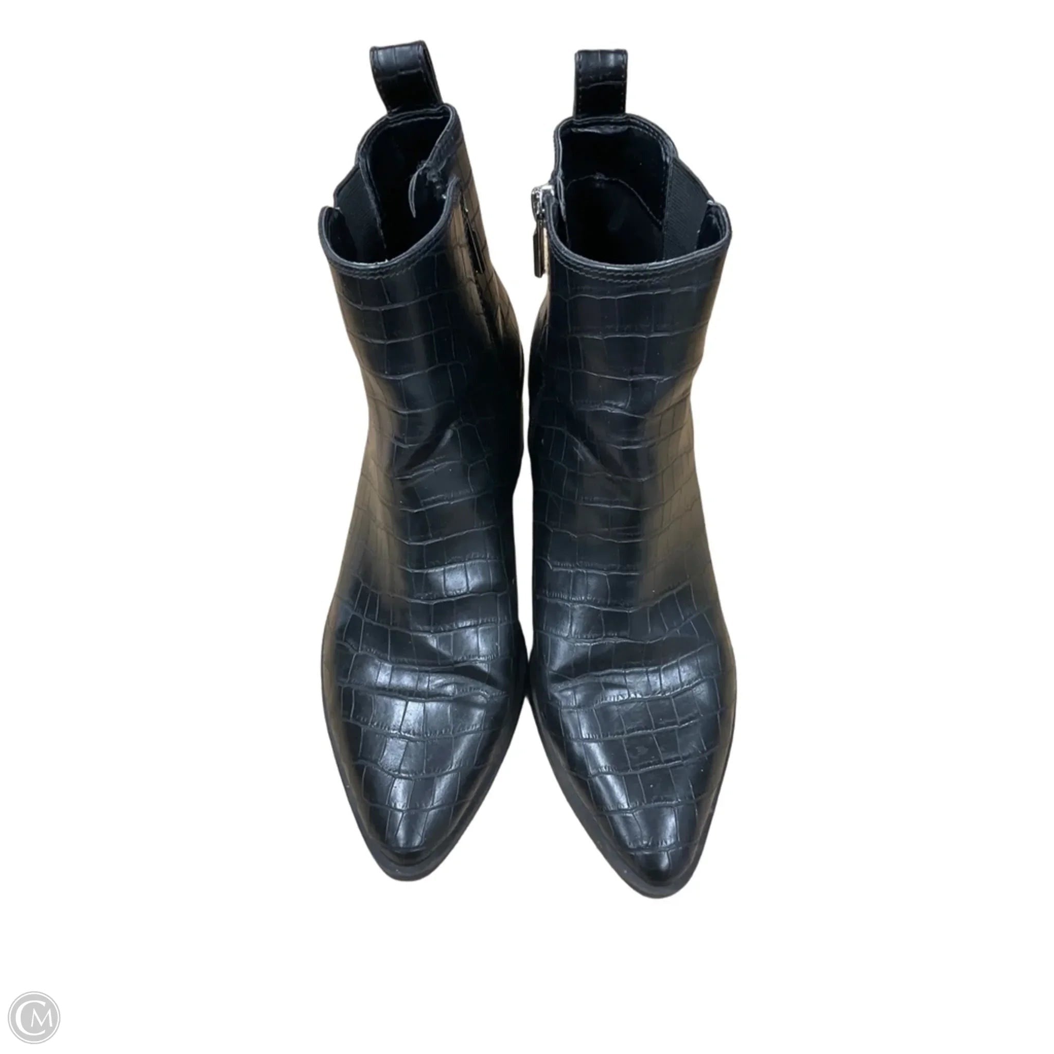 Boots Ankle Heels By A New Day In Black, Size: 8.5