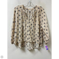 Top Long Sleeve By A New Day In Cream, Size: M