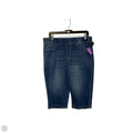 Shorts By Bandolino In Blue Denim, Size: 14
